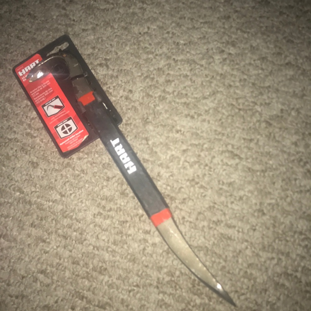 Hart 12 in. Double ended nail puller